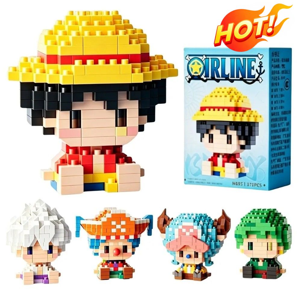Building Block Mini - مجموعة مكعبات بناء صغيرة لشخصيات أنمي