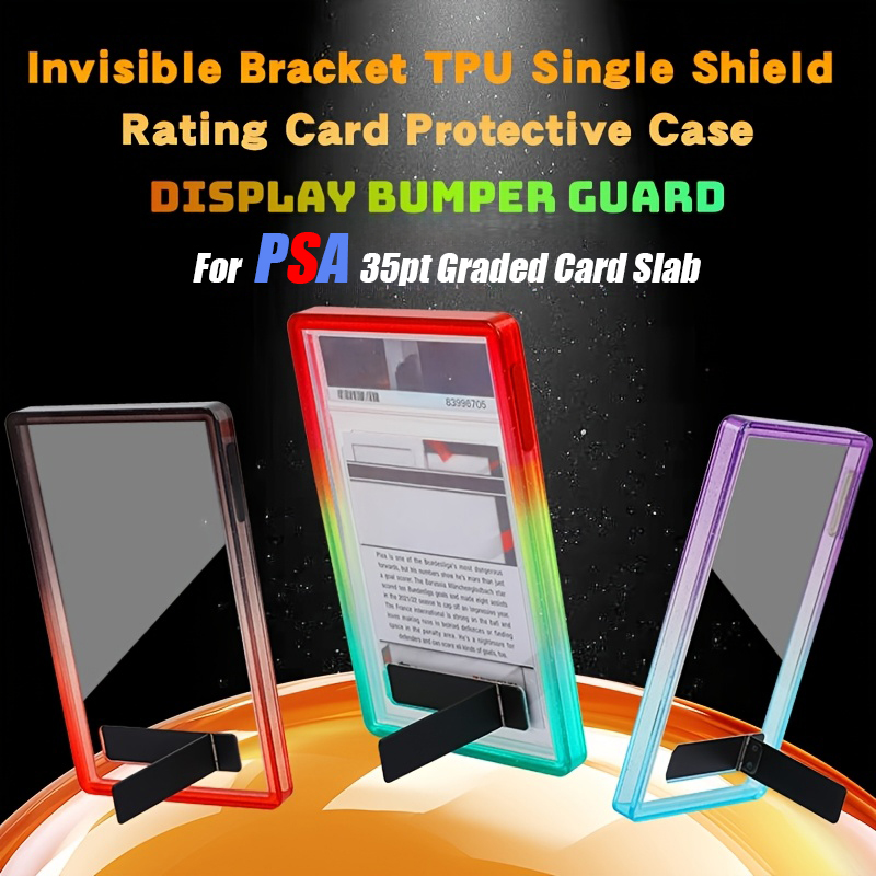 Graded Card Display - غطاء حماية من مادة TPU بتصميم