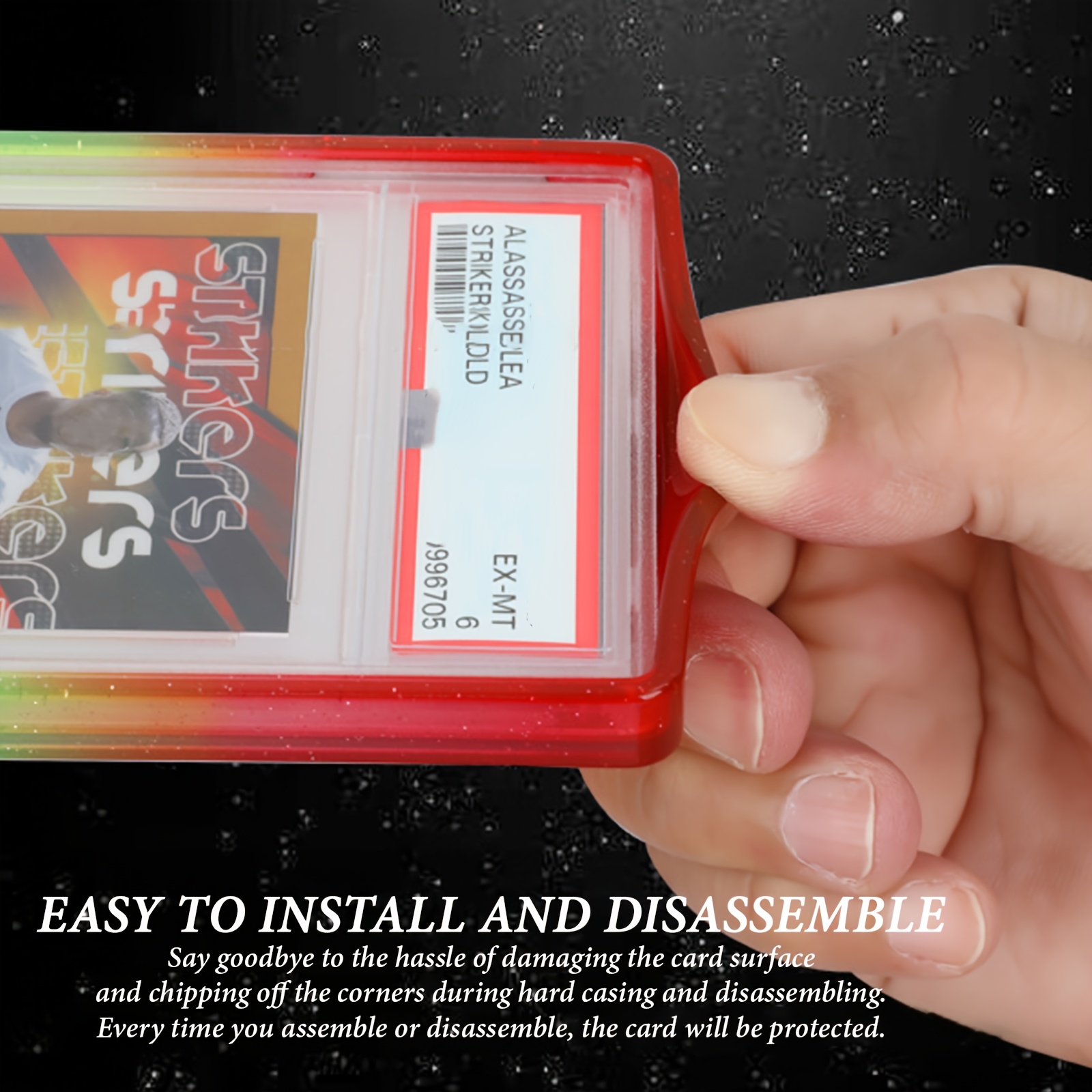 غطاء حماية من مادة TPU بتصميم  - مراجعة Graded Card Display وسعره
